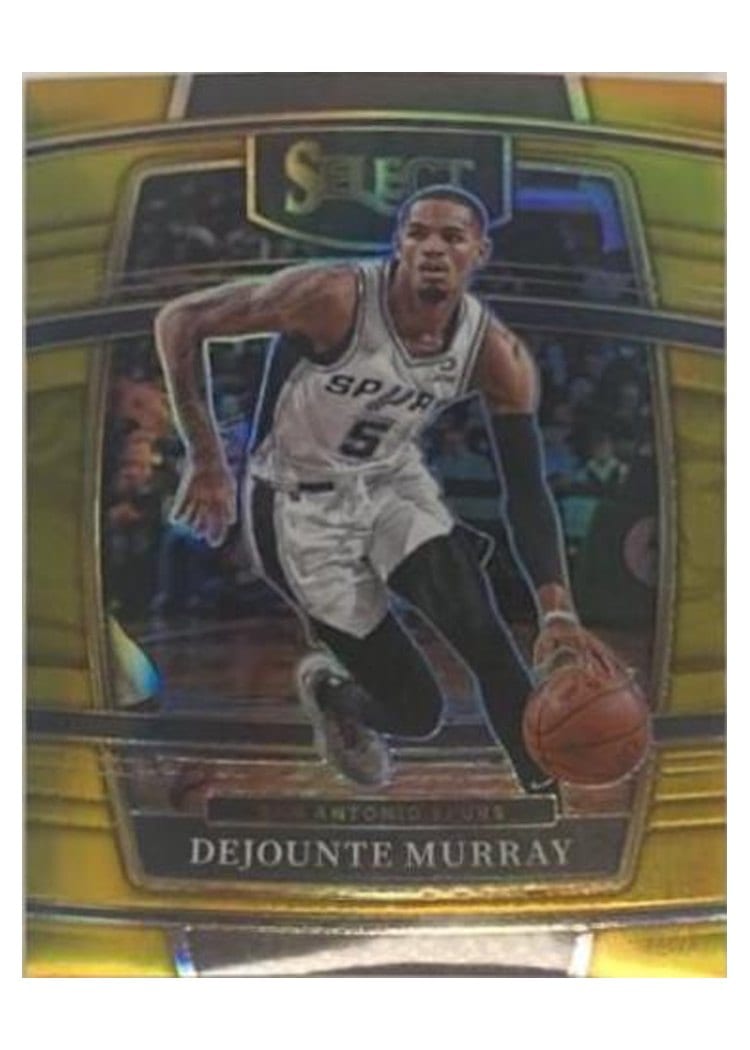 2021-22 Panini Select Base Set Dejounte Murray #43 card