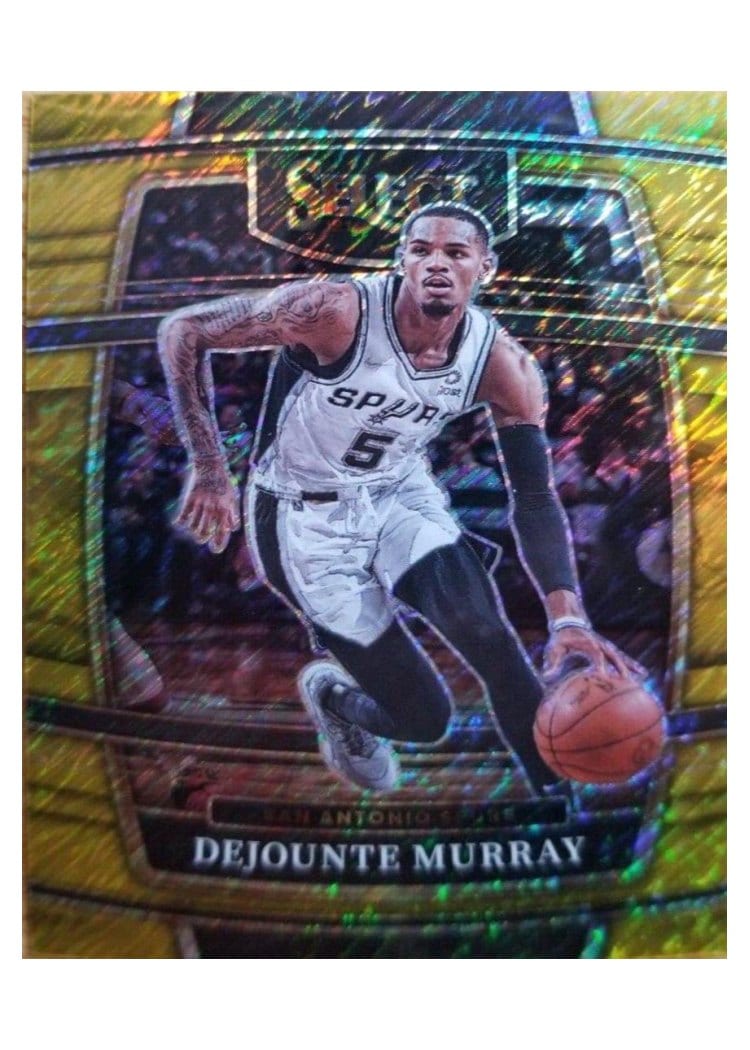 2021-22 Panini Select Base Set Dejounte Murray #43 card