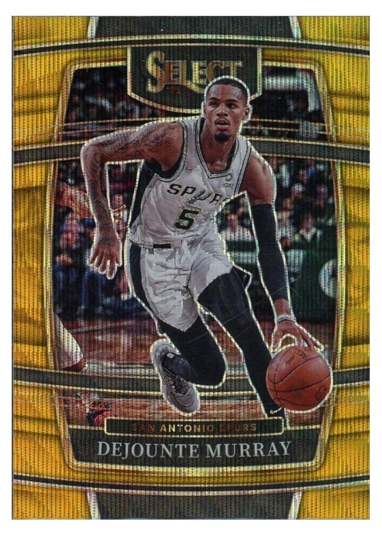 2021-22 Panini Select Base Set Dejounte Murray #43 card
