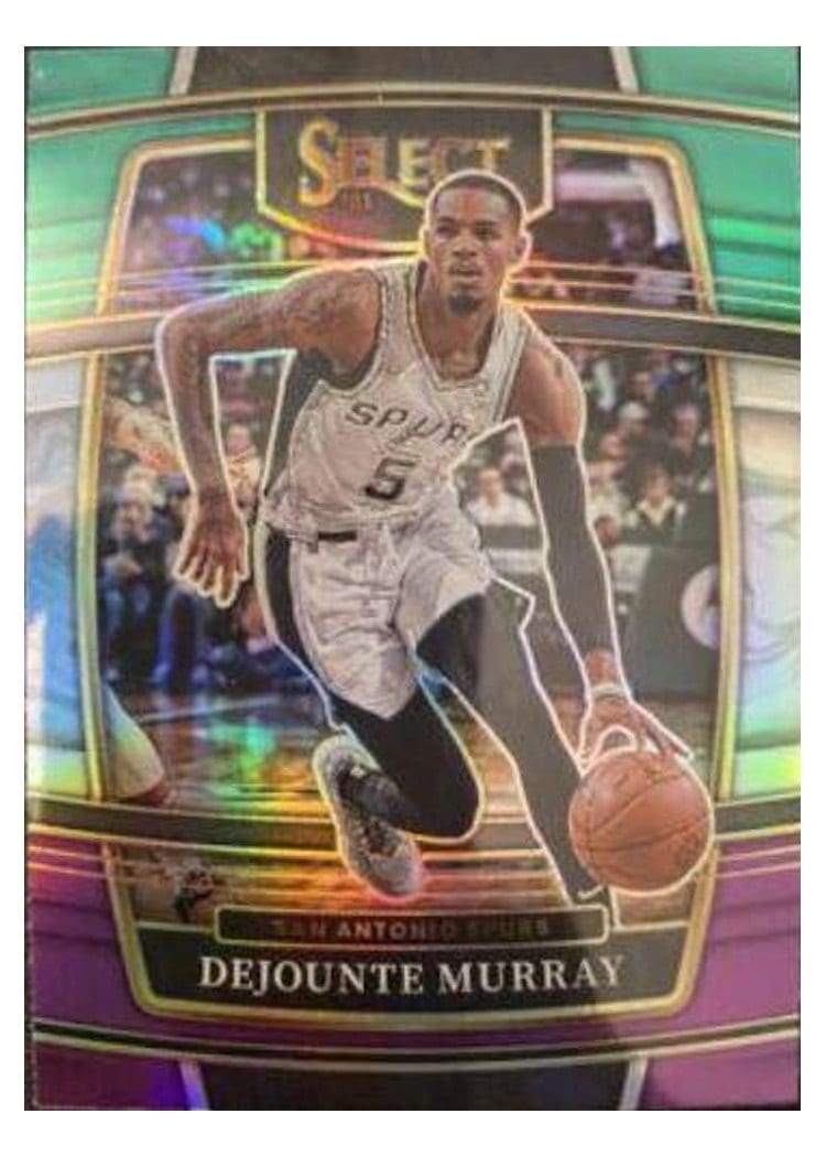 2021-22 Panini Select Base Set Dejounte Murray #43 card