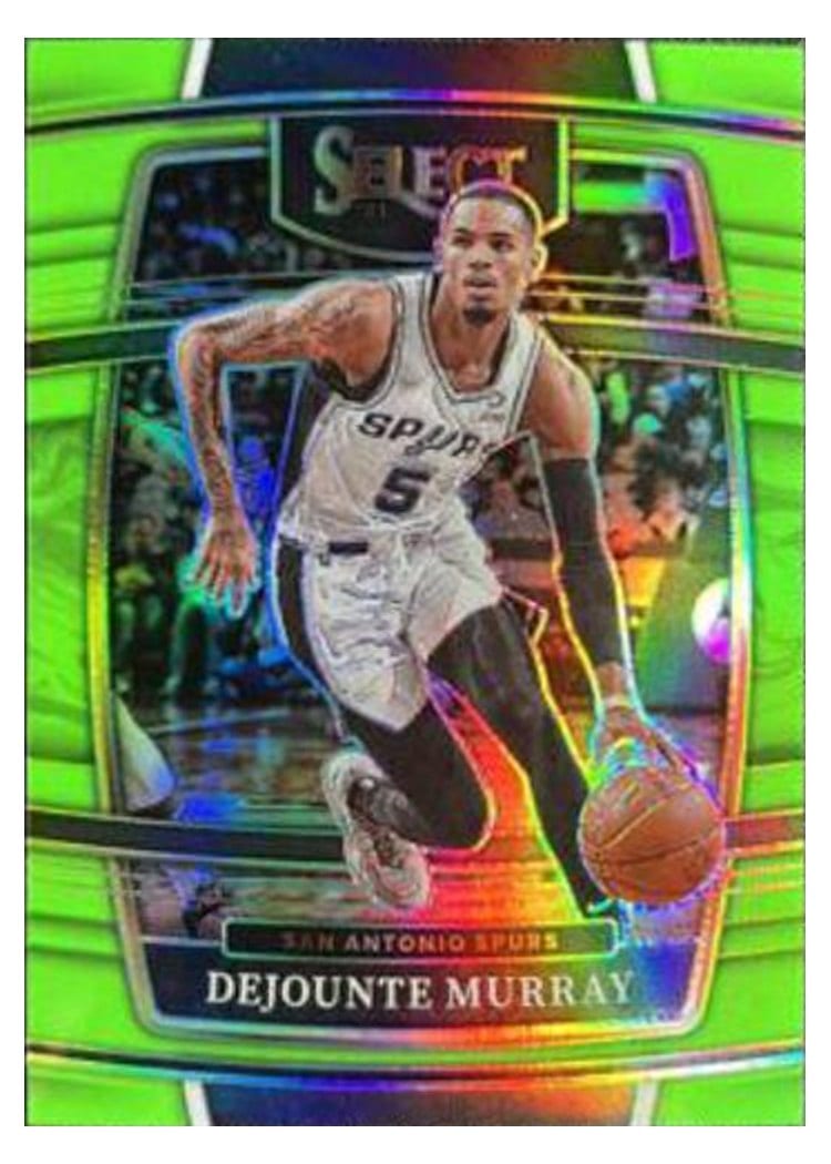 2021-22 Panini Select Base Set Dejounte Murray #43 card