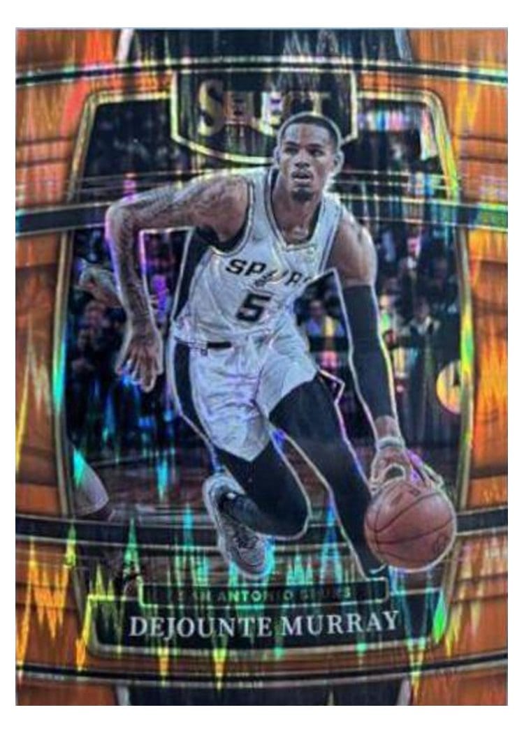 2021-22 Panini Select Base Set Dejounte Murray #43 card