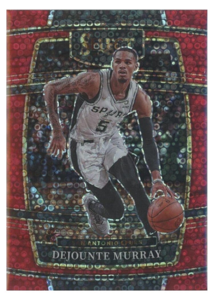 2021-22 Panini Select Base Set Dejounte Murray #43 card