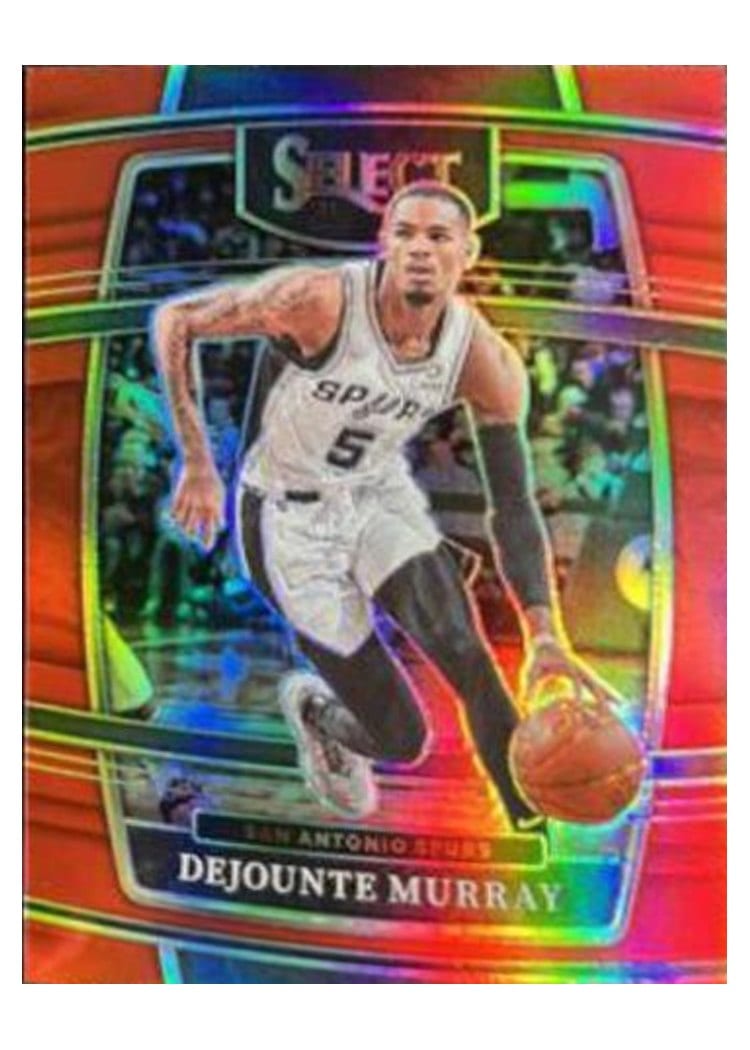 2021-22 Panini Select Base Set Dejounte Murray #43 card