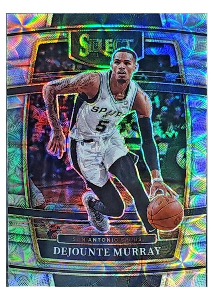 2021-22 Panini Select Base Set Dejounte Murray #43 card