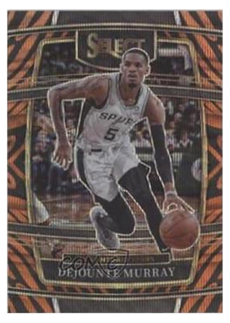 2021-22 Panini Select Base Set Dejounte Murray #43 card