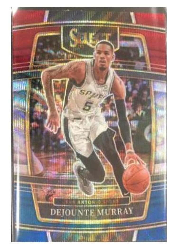 2021-22 Panini Select Base Set Dejounte Murray #43 card