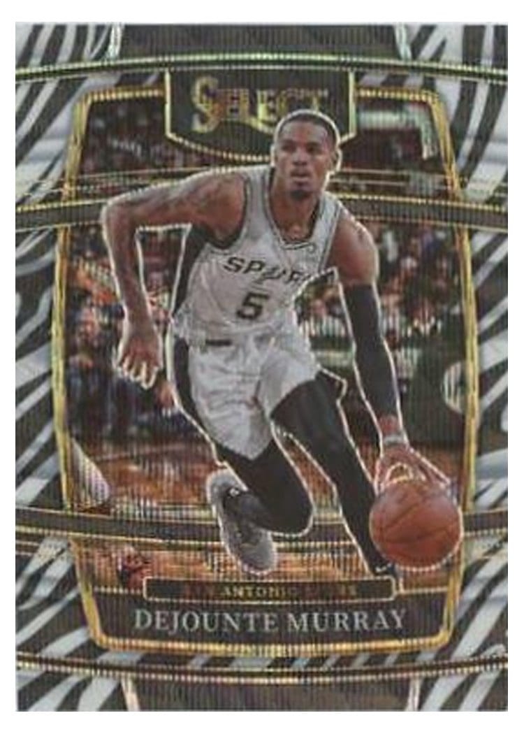2021-22 Panini Select Base Set Dejounte Murray #43 card