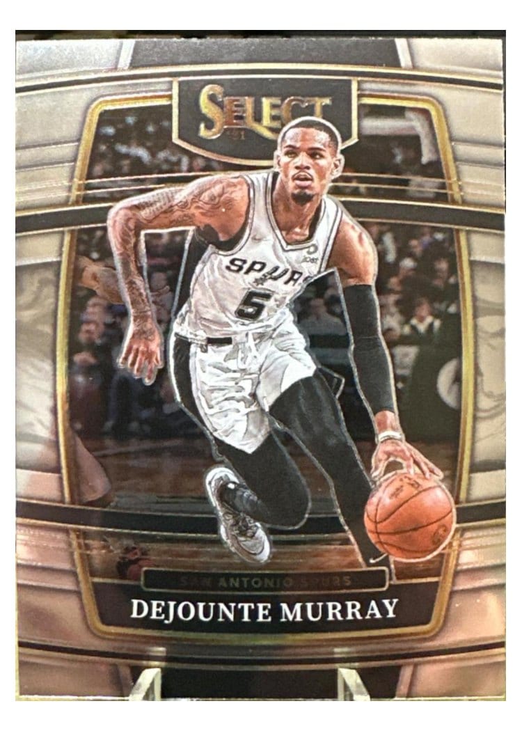2021-22 Panini Select Base Set Dejounte Murray #43 card