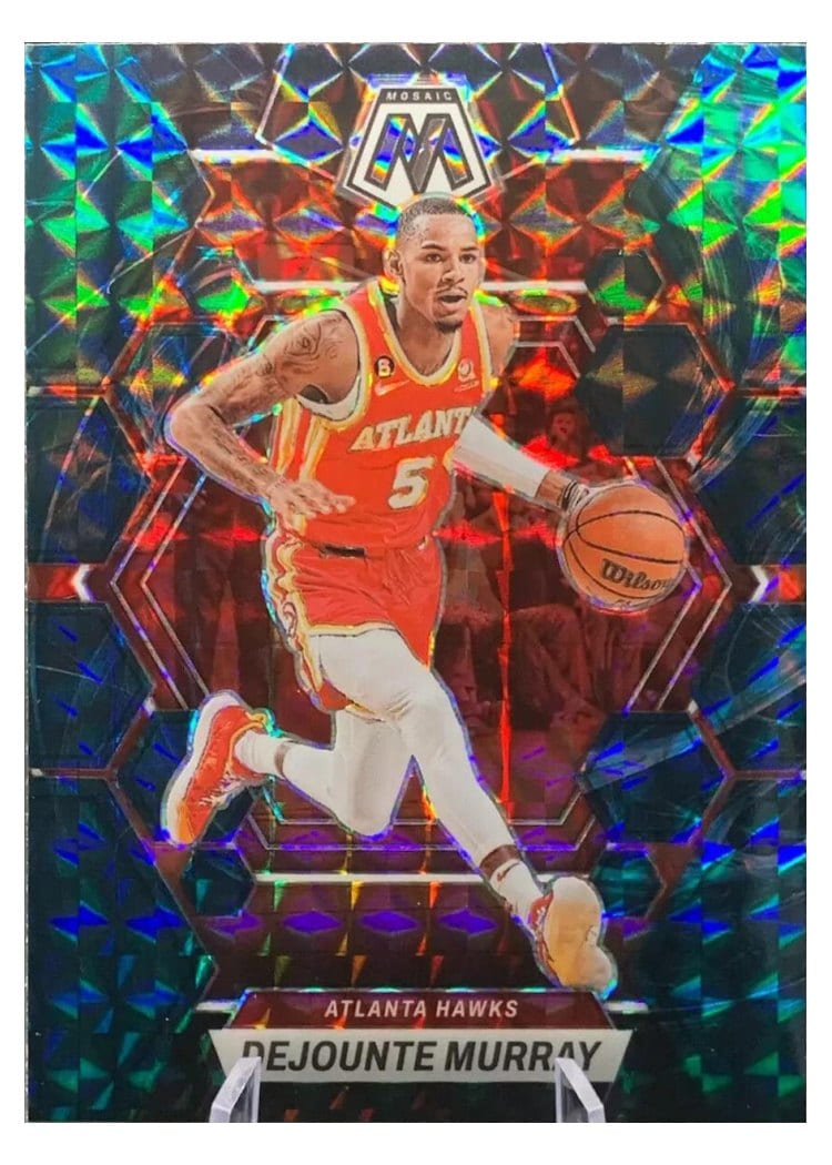 2022-23 Panini Mosaic Base Set Dejounte Murray #97 card