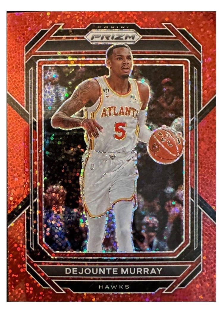 2022-23 Panini Prizm Base Set Dejounte Murray #146 card