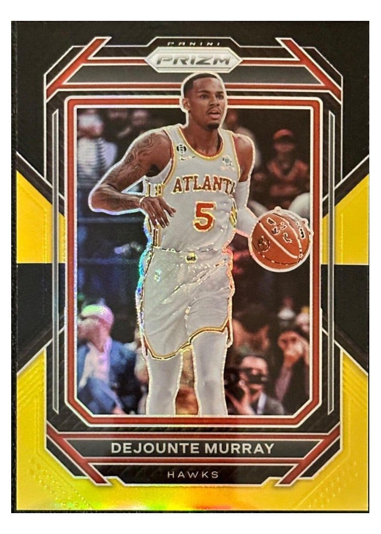 2022-23 Panini Prizm Base Set Dejounte Murray #146 card