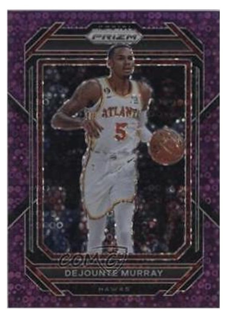 2022-23 Panini Prizm Base Set Dejounte Murray #146 card