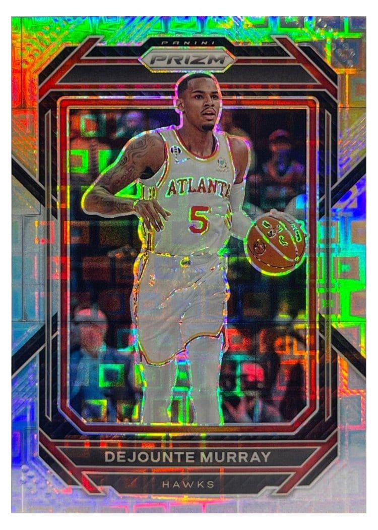 2022-23 Panini Prizm Base Set Dejounte Murray #146 card