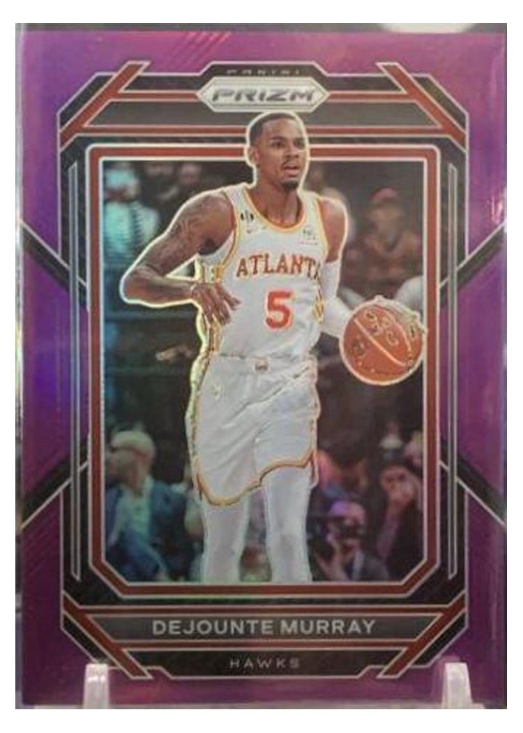 2022-23 Panini Prizm Base Set Dejounte Murray #146 card