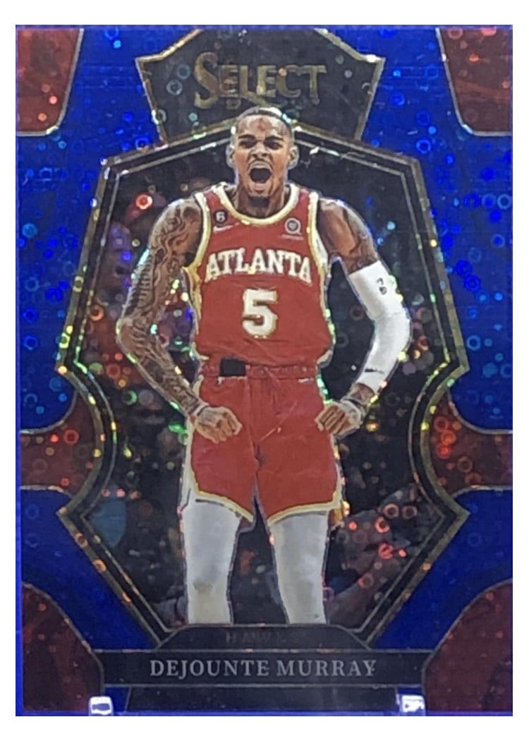 2022-23 Panini Select Base Set Dejounte Murray #102 card