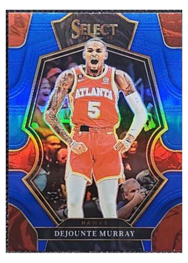 2022-23 Panini Select Base Set Dejounte Murray #102 card