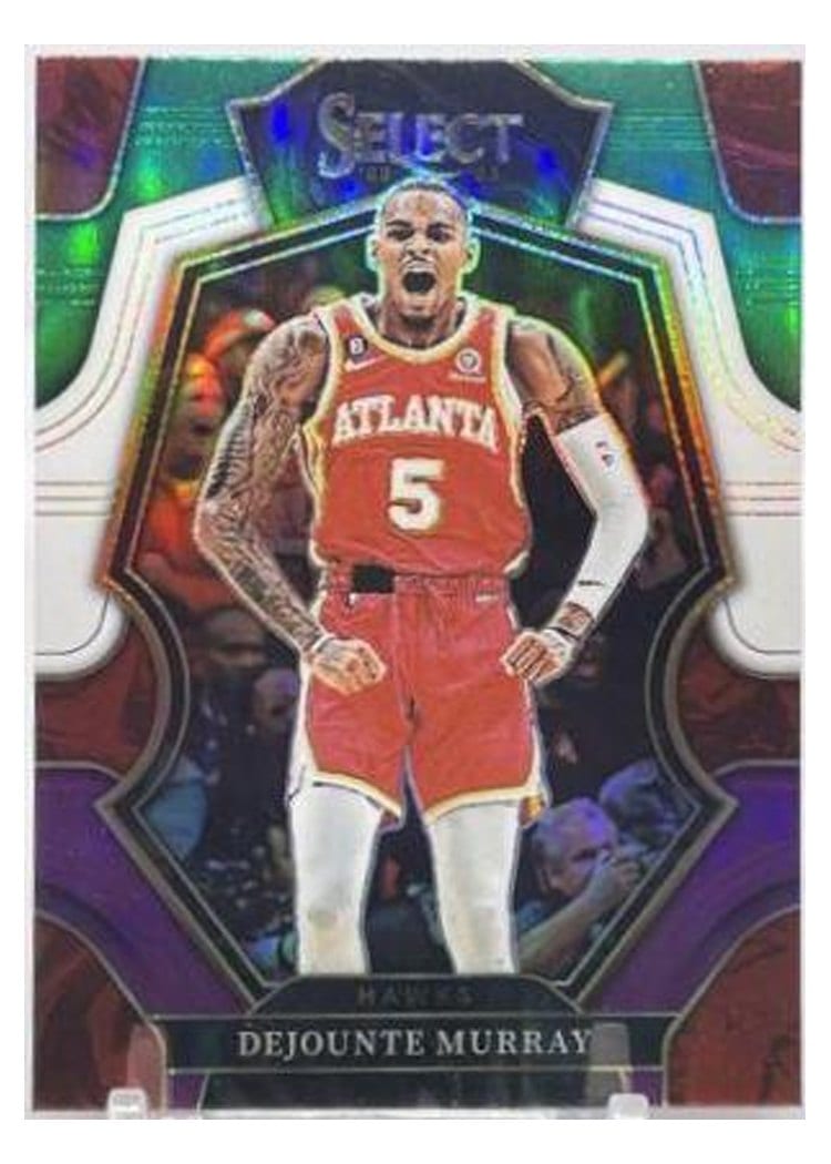 2022-23 Panini Select Base Set Dejounte Murray #102 card