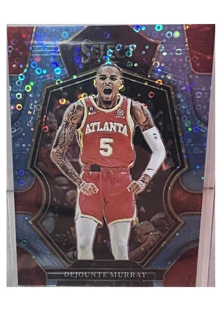 2022-23 Panini Select Base Set Dejounte Murray #102 card