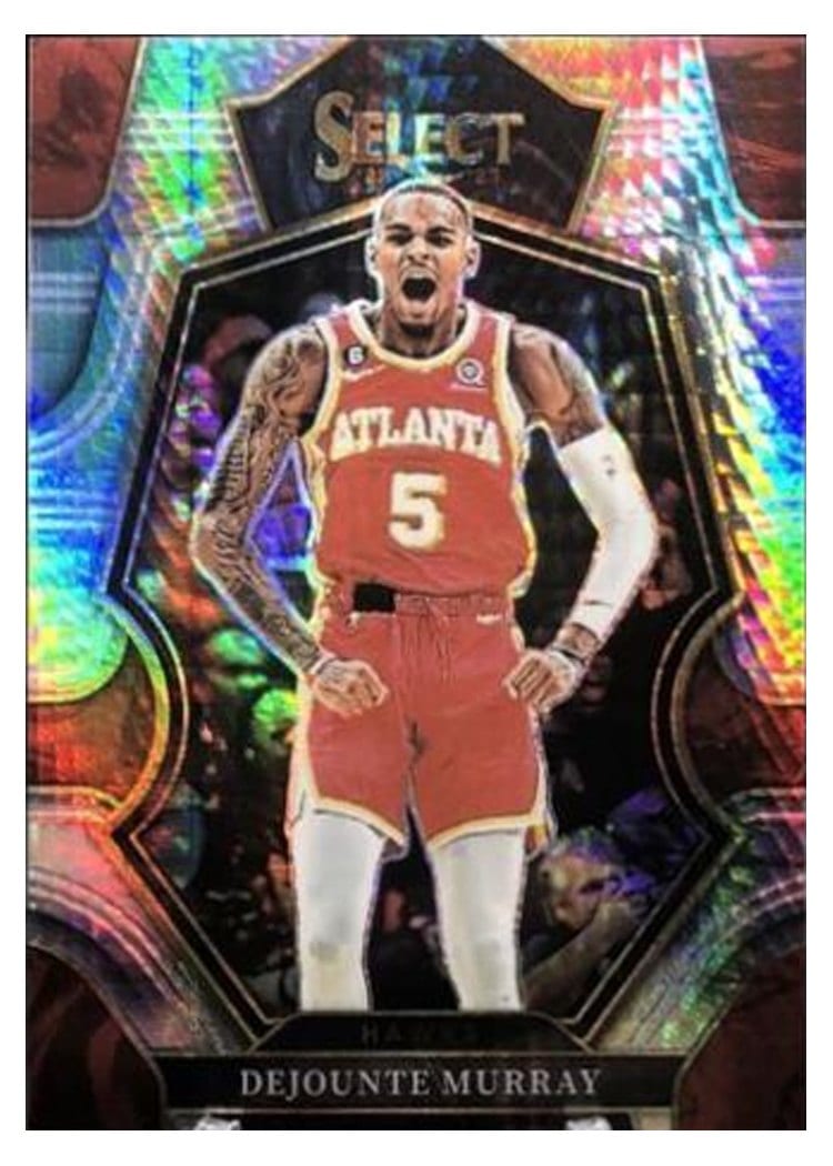 2022-23 Panini Select Base Set Dejounte Murray #102 card
