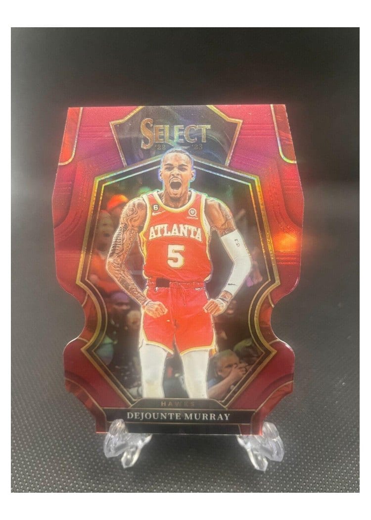 2022-23 Panini Select Base Set Dejounte Murray #102 card