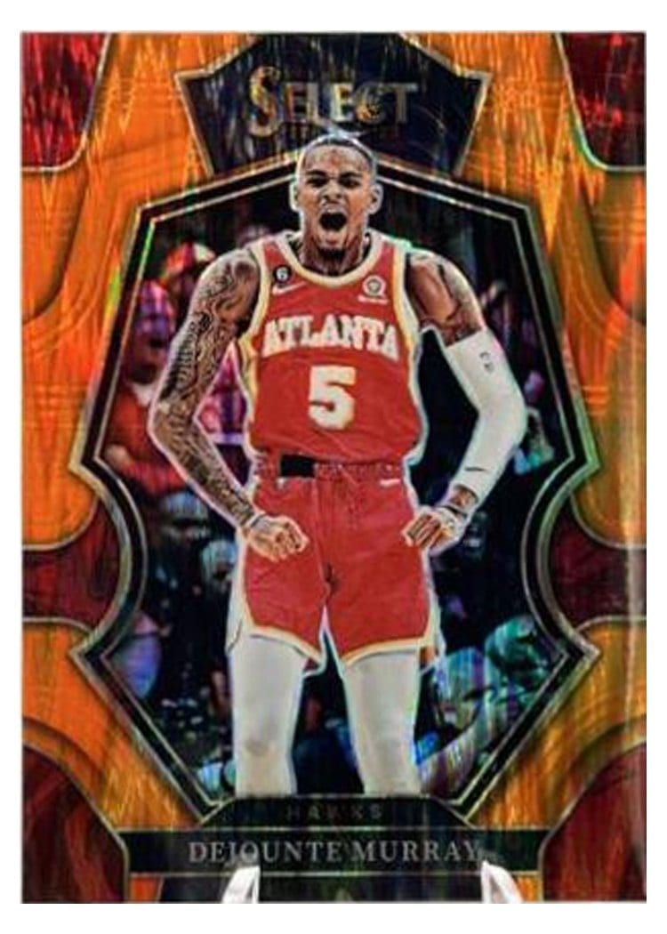 2022-23 Panini Select Base Set Dejounte Murray #102 card