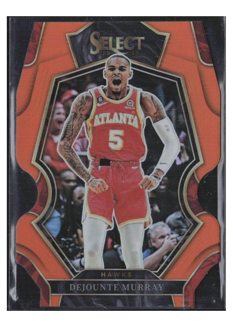 2022-23 Panini Select Base Set Dejounte Murray #102 card