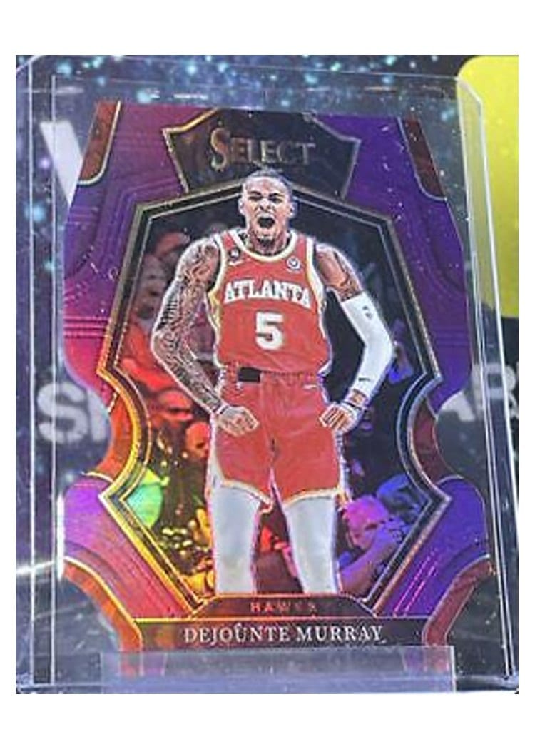 2022-23 Panini Select Base Set Dejounte Murray #102 card