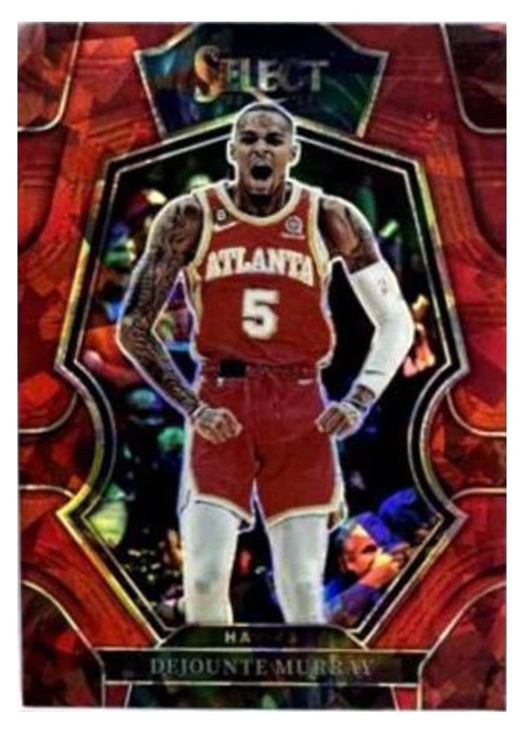 2022-23 Panini Select Base Set Dejounte Murray #102 card