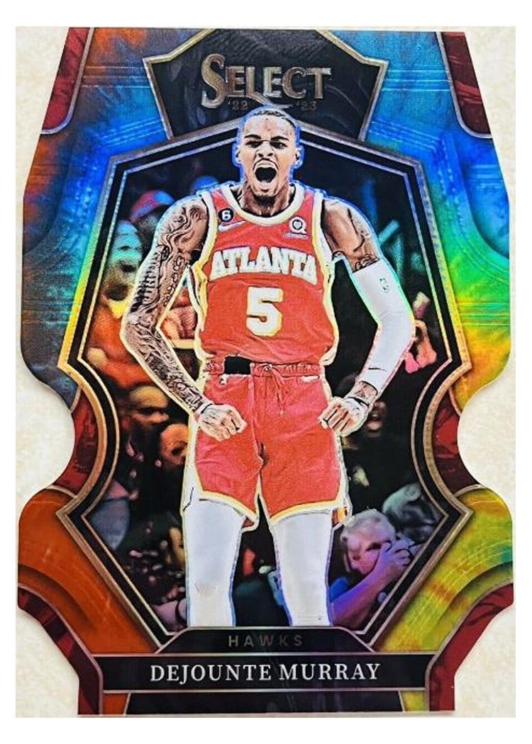 2022-23 Panini Select Base Set Dejounte Murray #102 card