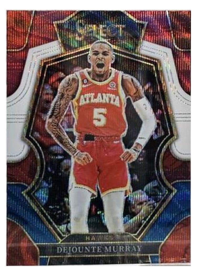 2022-23 Panini Select Base Set Dejounte Murray #102 card