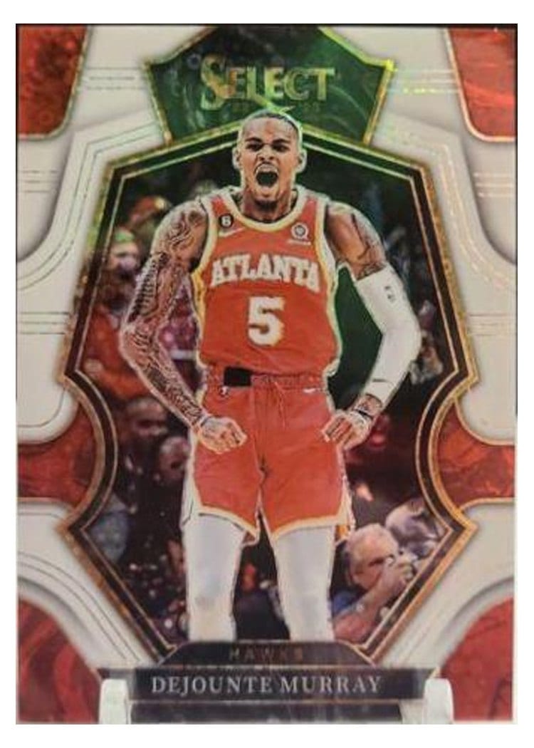 2022-23 Panini Select Base Set Dejounte Murray #102 card