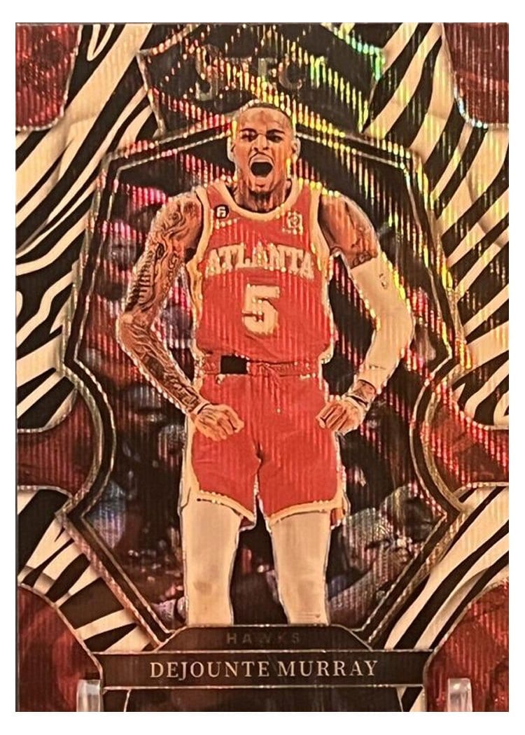 2022-23 Panini Select Base Set Dejounte Murray #102 card