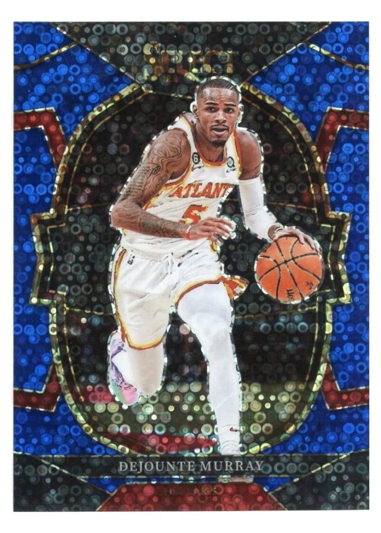 2022-23 Panini Select Base Set Dejounte Murray #2 card