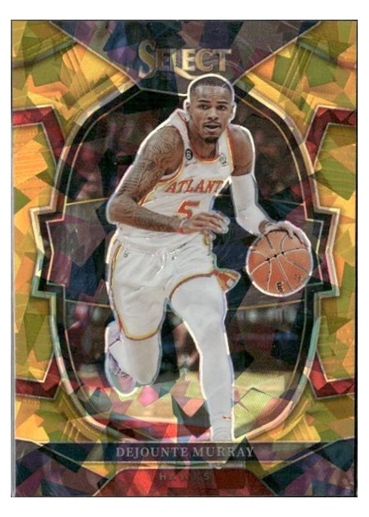 2022-23 Panini Select Base Set Dejounte Murray #2 card