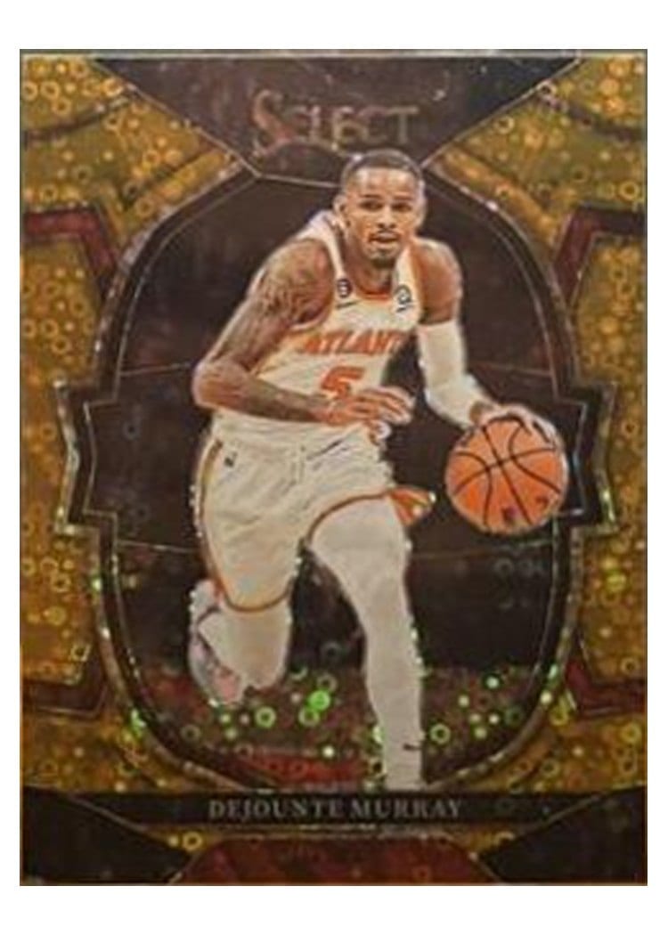 2022-23 Panini Select Base Set Dejounte Murray #2 card