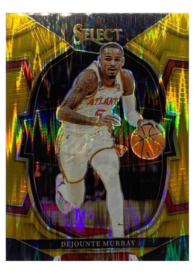 2022-23 Panini Select Base Set Dejounte Murray #2 card