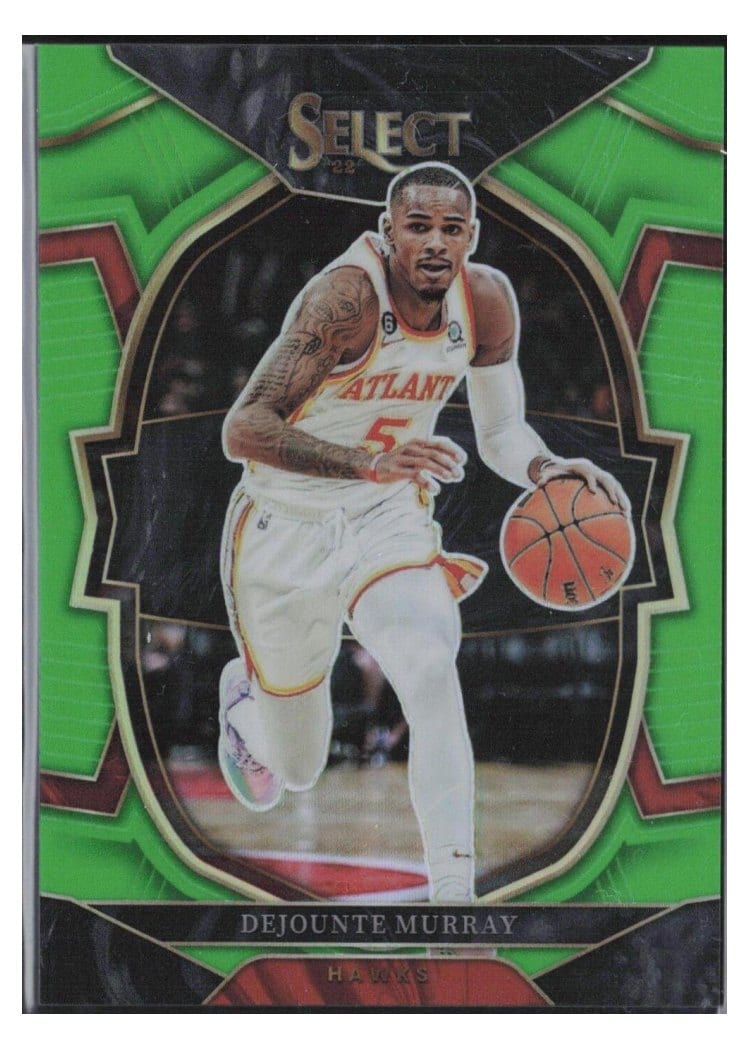 2022-23 Panini Select Base Set Dejounte Murray #2 card