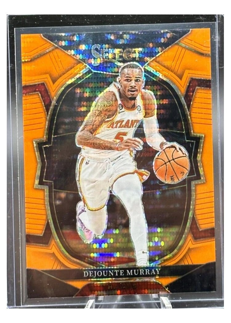 2022-23 Panini Select Base Set Dejounte Murray #2 card