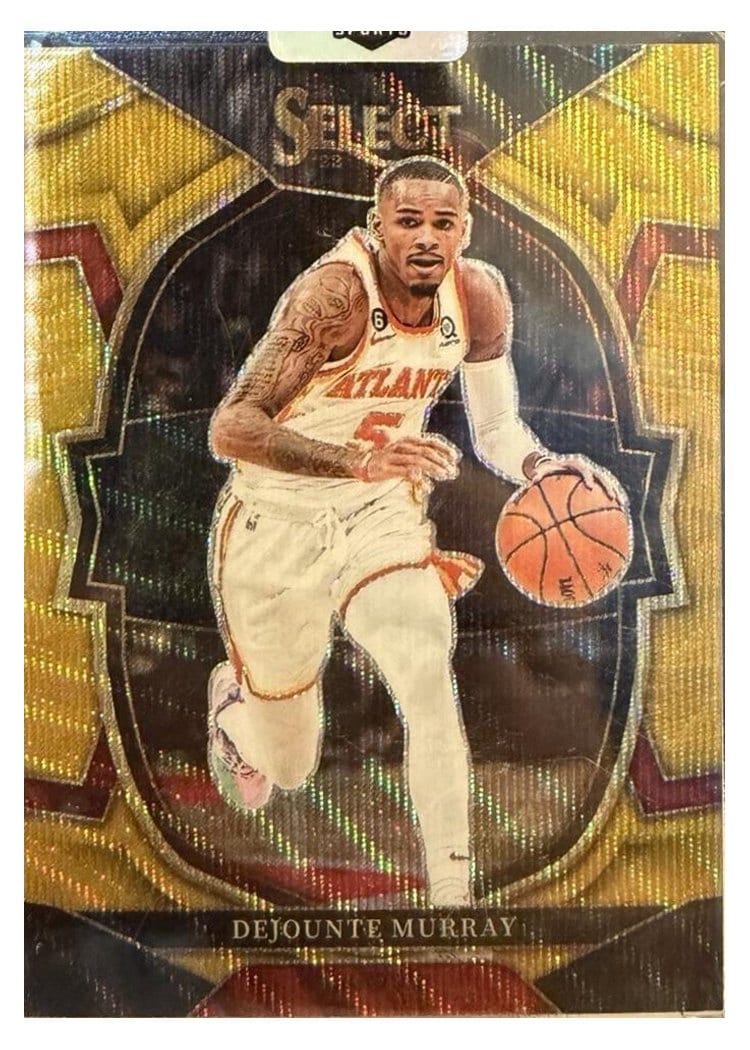 2022-23 Panini Select Base Set Dejounte Murray #2 card