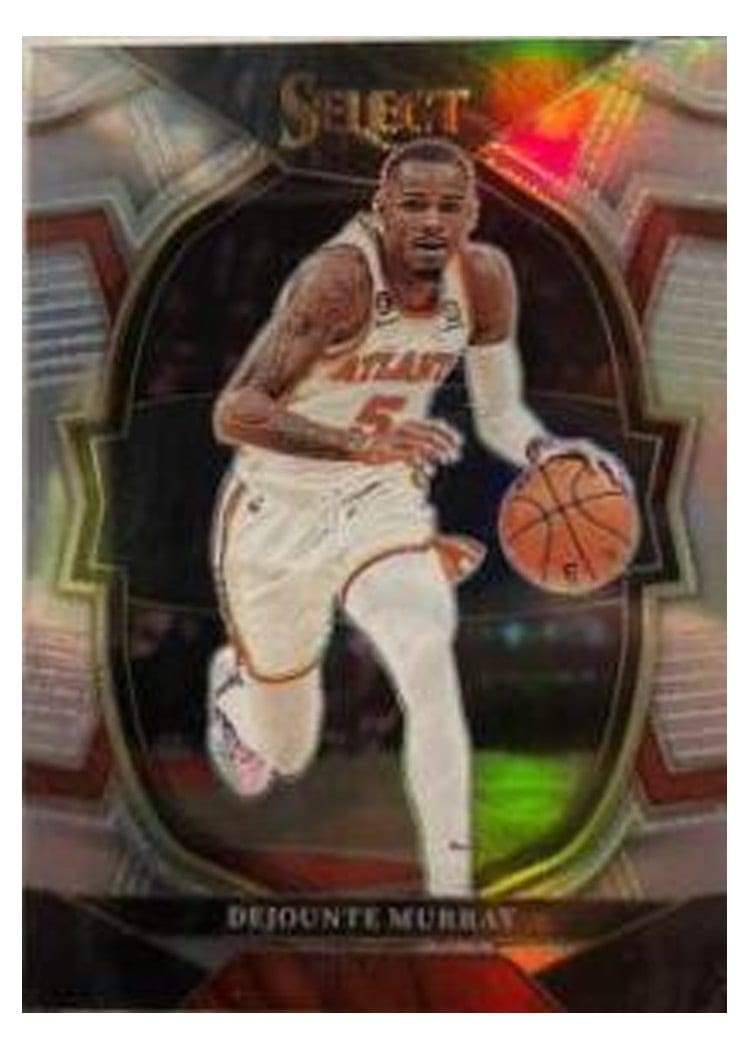 2022-23 Panini Select Base Set Dejounte Murray #2 card