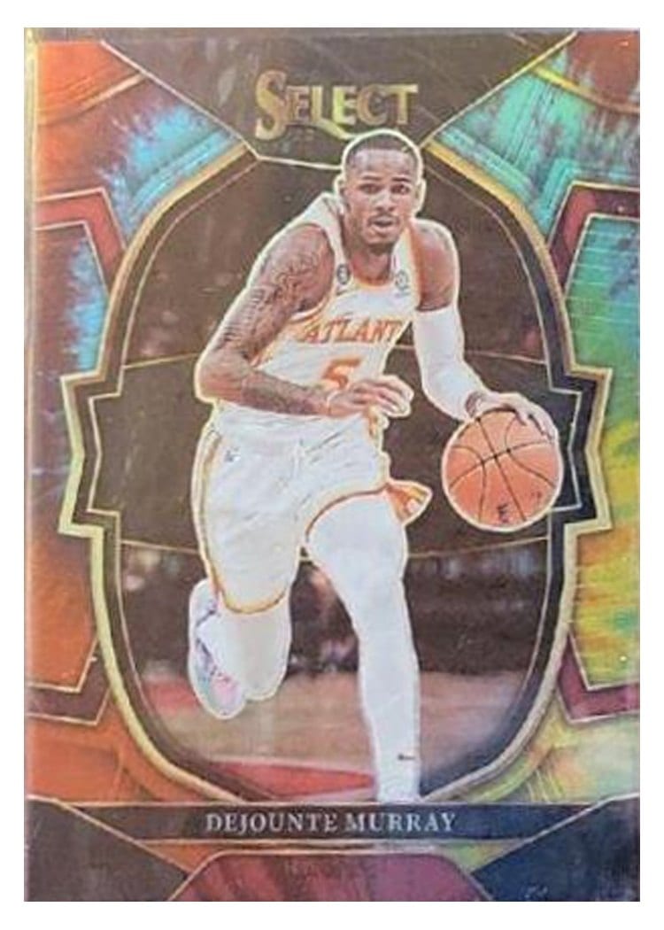 2022-23 Panini Select Base Set Dejounte Murray #2 card