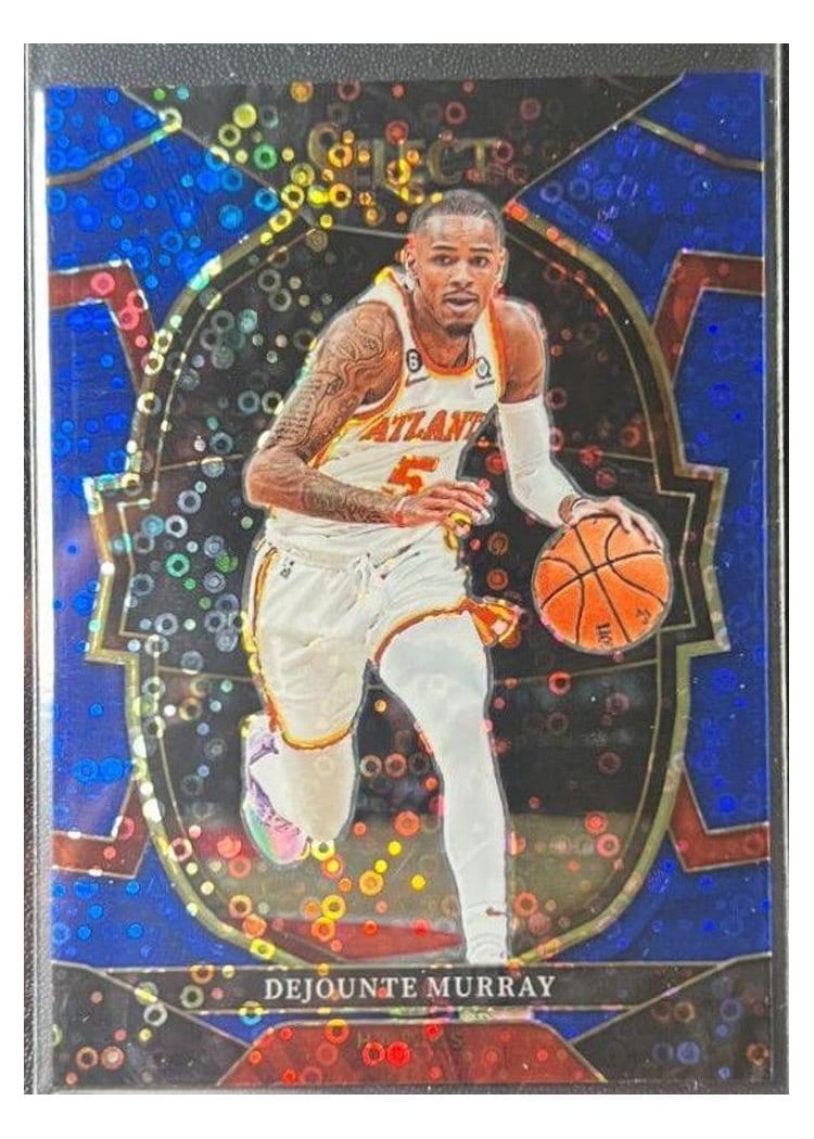 2022-23 Panini Select Base Set Dejounte Murray #202 card