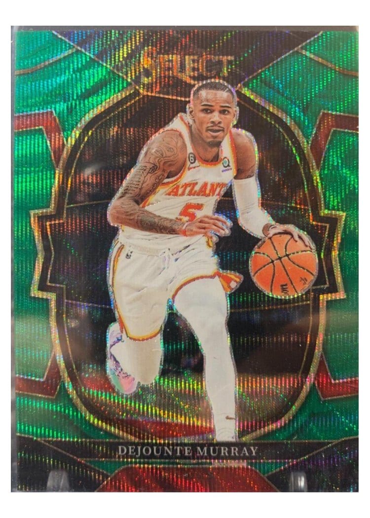 2022-23 Panini Select Base Set Dejounte Murray #202 card