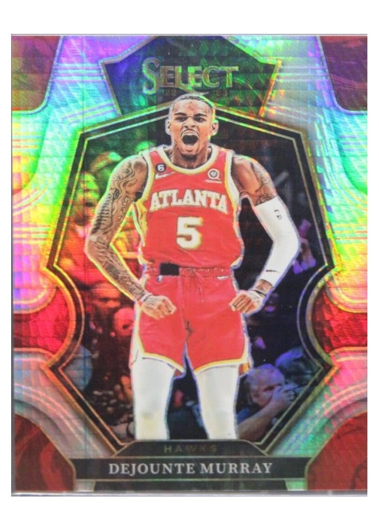 2022-23 Panini Select Base Set Dejounte Murray #202 card