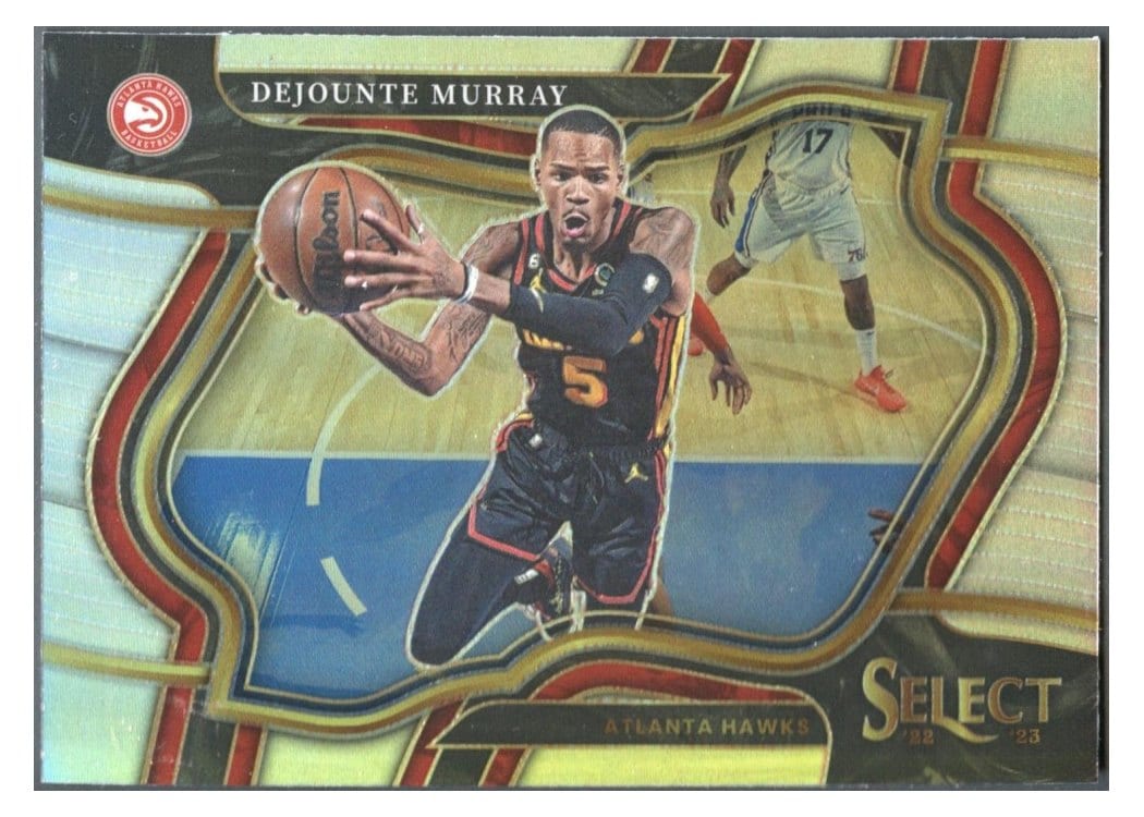 2022-23 Panini Select Base Set Dejounte Murray #202 card