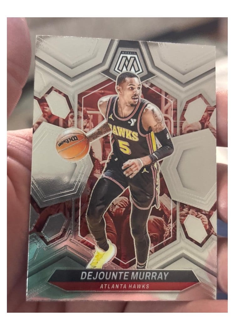 2023-24 Panini Mosaic Base Set Dejounte Murray #134 card