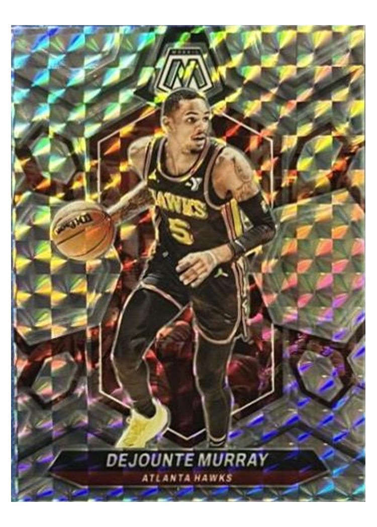 2023-24 Panini Mosaic Base Set Dejounte Murray #134 card