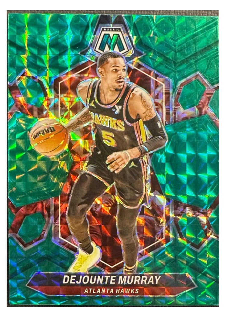 2023-24 Panini Mosaic Base Set Dejounte Murray #134 card