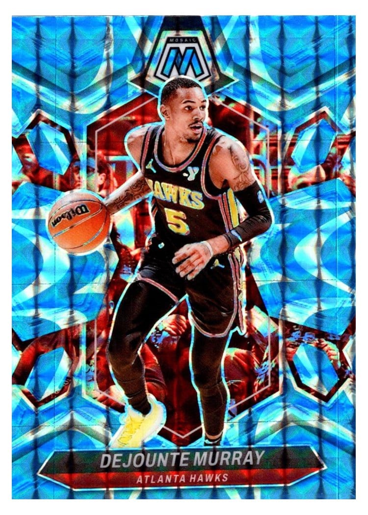 2023-24 Panini Mosaic Base Set Dejounte Murray #134 card